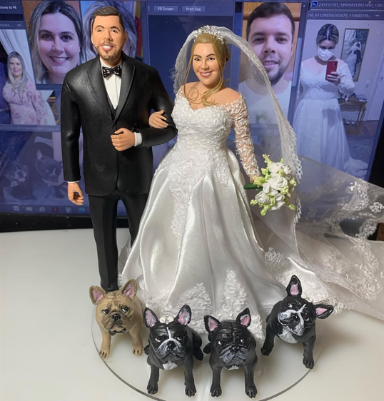 Casal de Noivos - Foto original